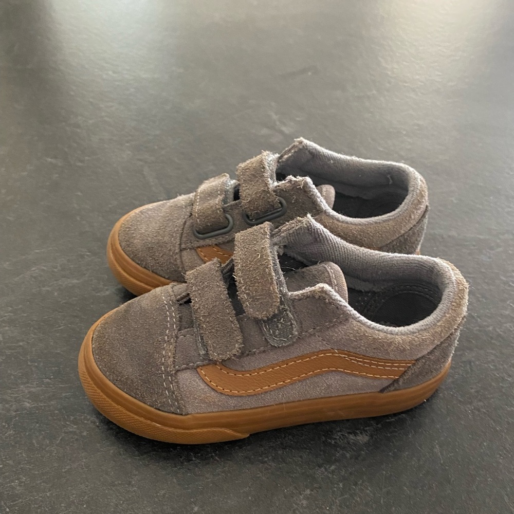 Toddler Suede Gum Old Skool Vans